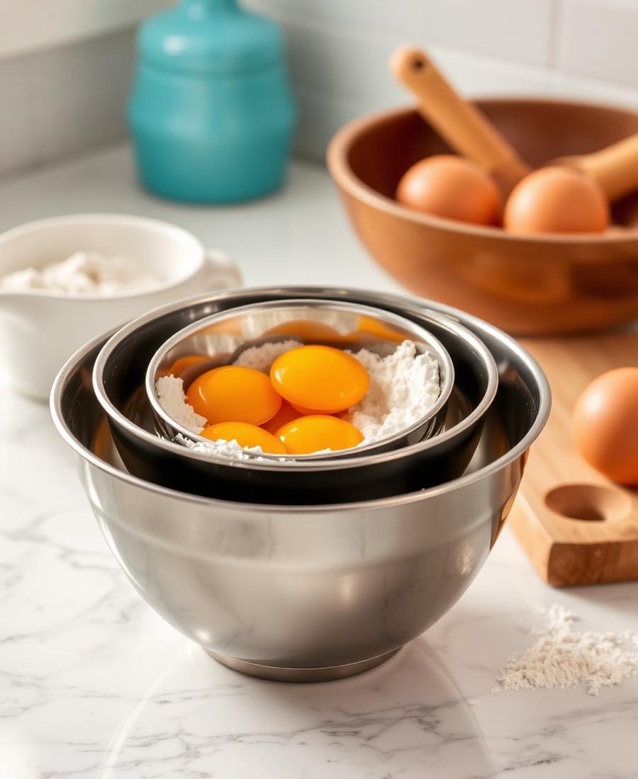 Stainless Steel Mixing Bowl Set